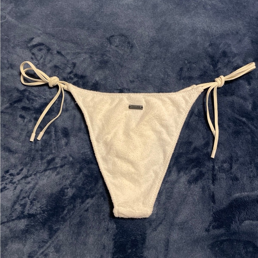 Triangl Coconut Terry Cloth Bikini Bottoms - Picture 2 of 7